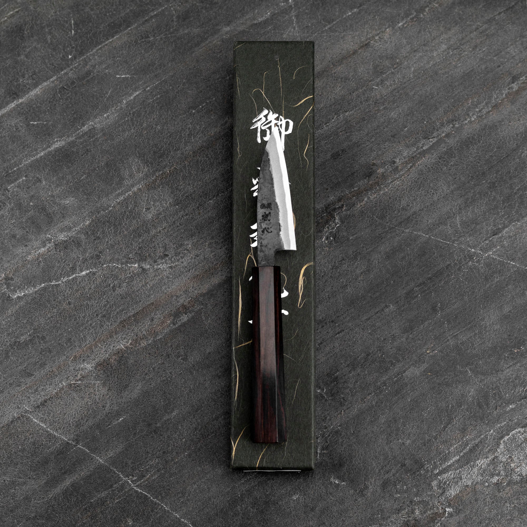 Paring 8 cm Hatsukokoro Sumi Kurouchi Aogami