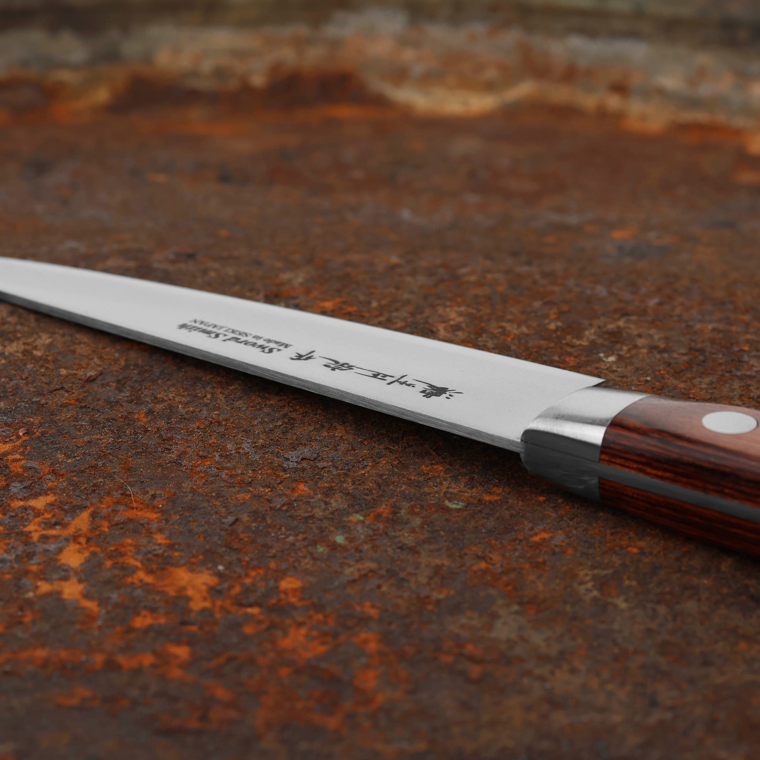 Drobný příbor Yashurio 12 cm mahagonový Shirogami