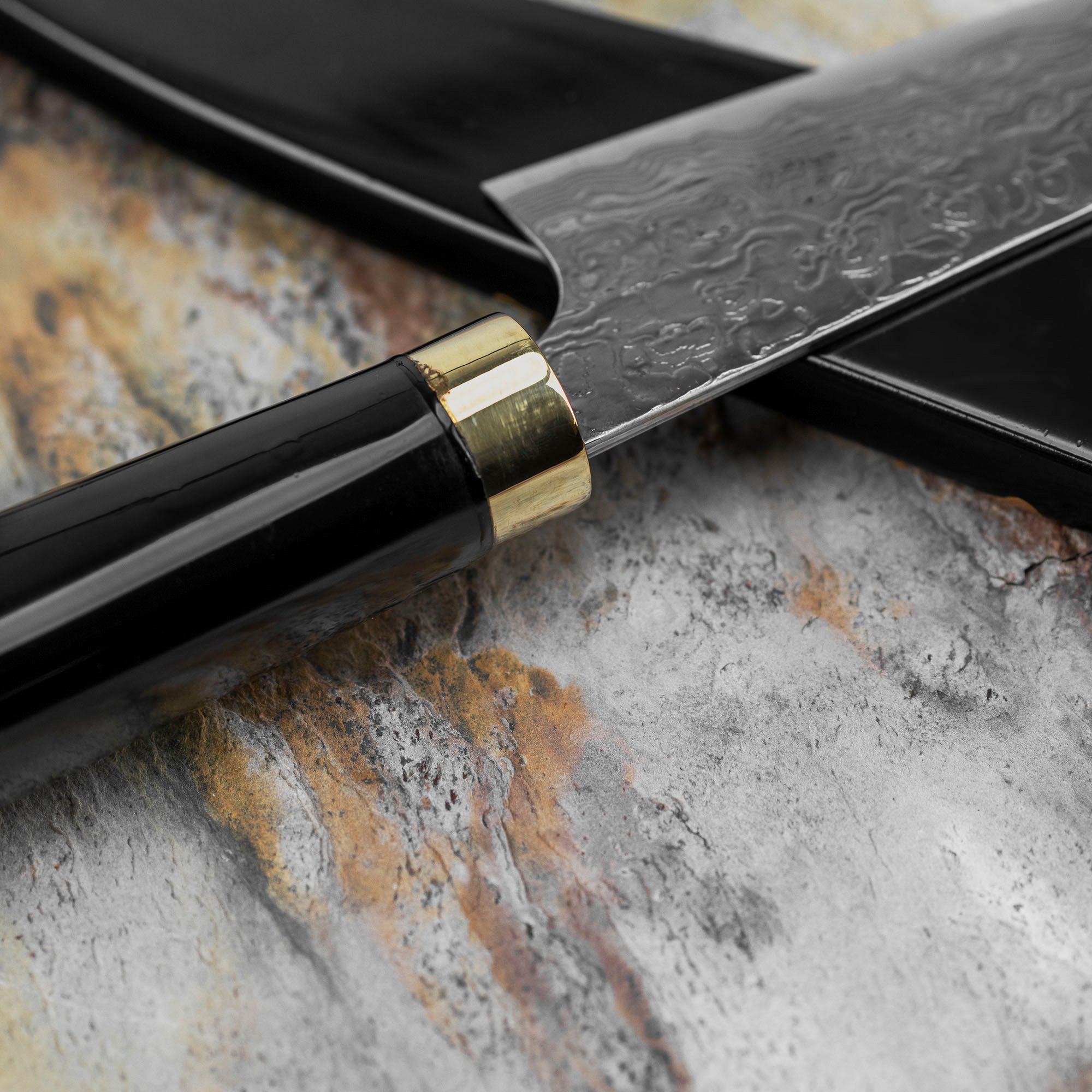 Nůž Univerzální 13 cm Takeshi Saji Art Fujin Raijin R-2 + Saya