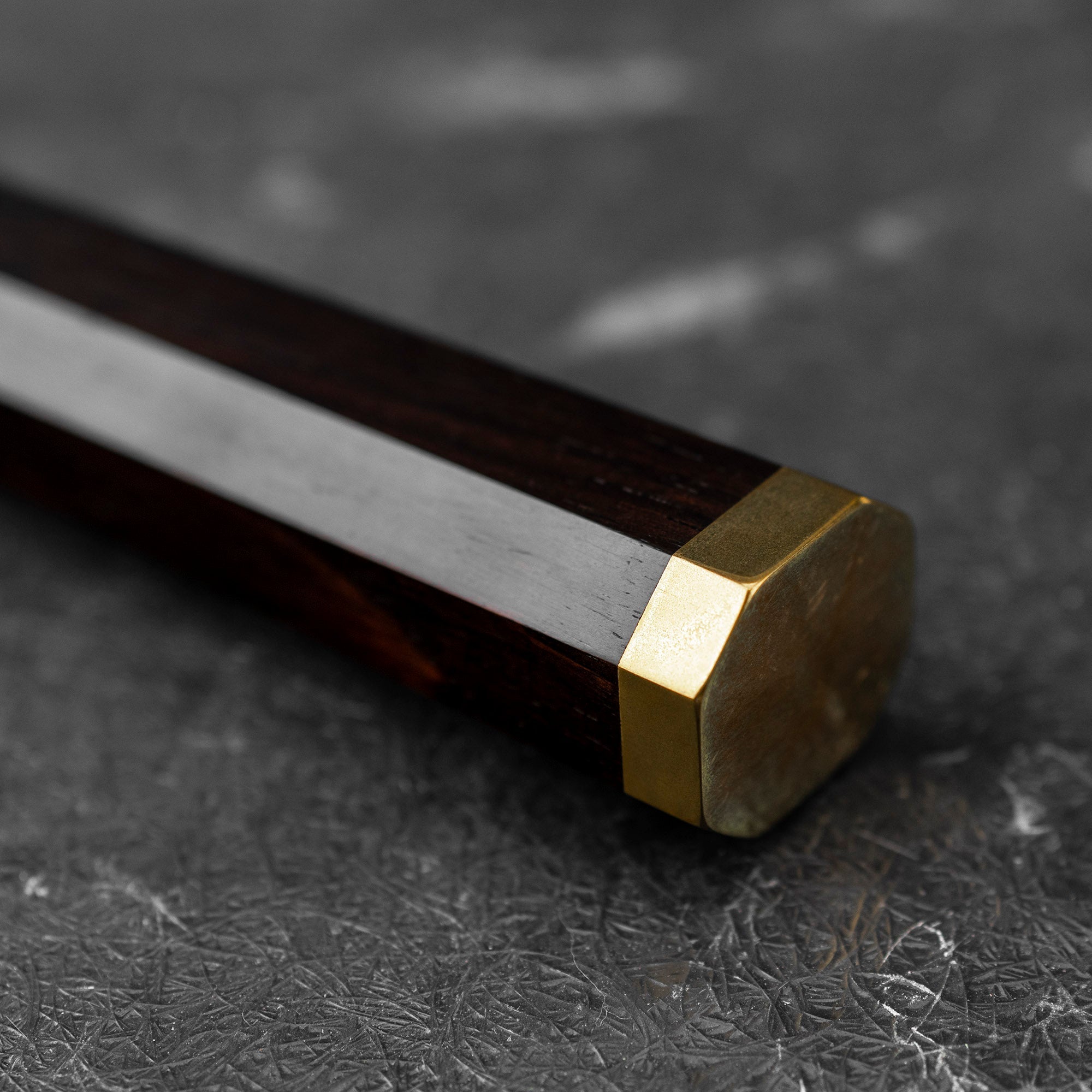 Nůž Univerzální 13 cm Yu Kurosaki Kokusen Brass Aogami Super/SS