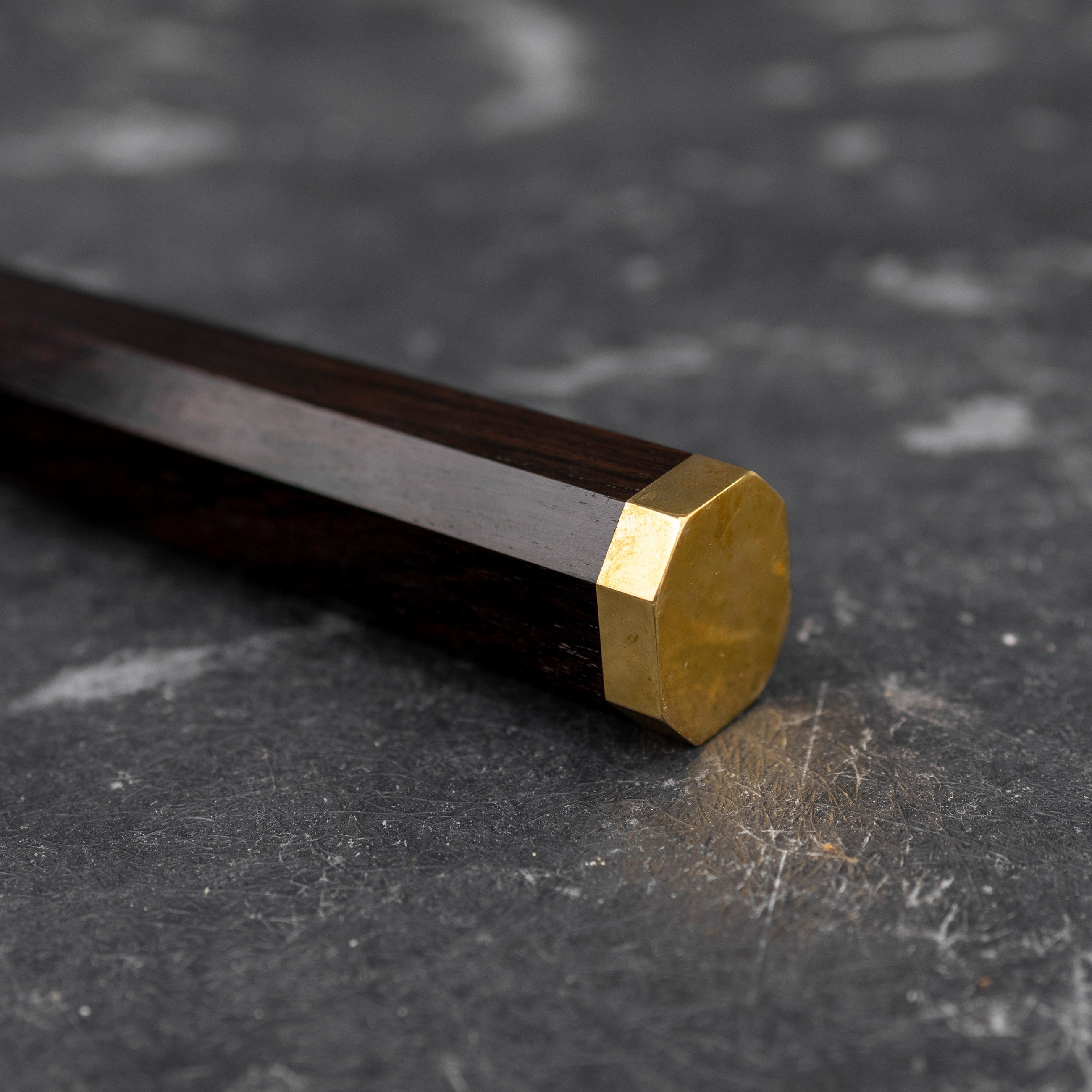 Nůž Univerzální 15 cm Yu Kurosaki Kokusen Brass Aogami Super/SS