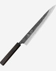 Plátkovací nůž 27 cm Yu Kurosaki Fujin MW Aogami Super/SS