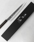 Plátkovací nůž 27 cm Yu Kurosaki Fujin MW Aogami Super/SS