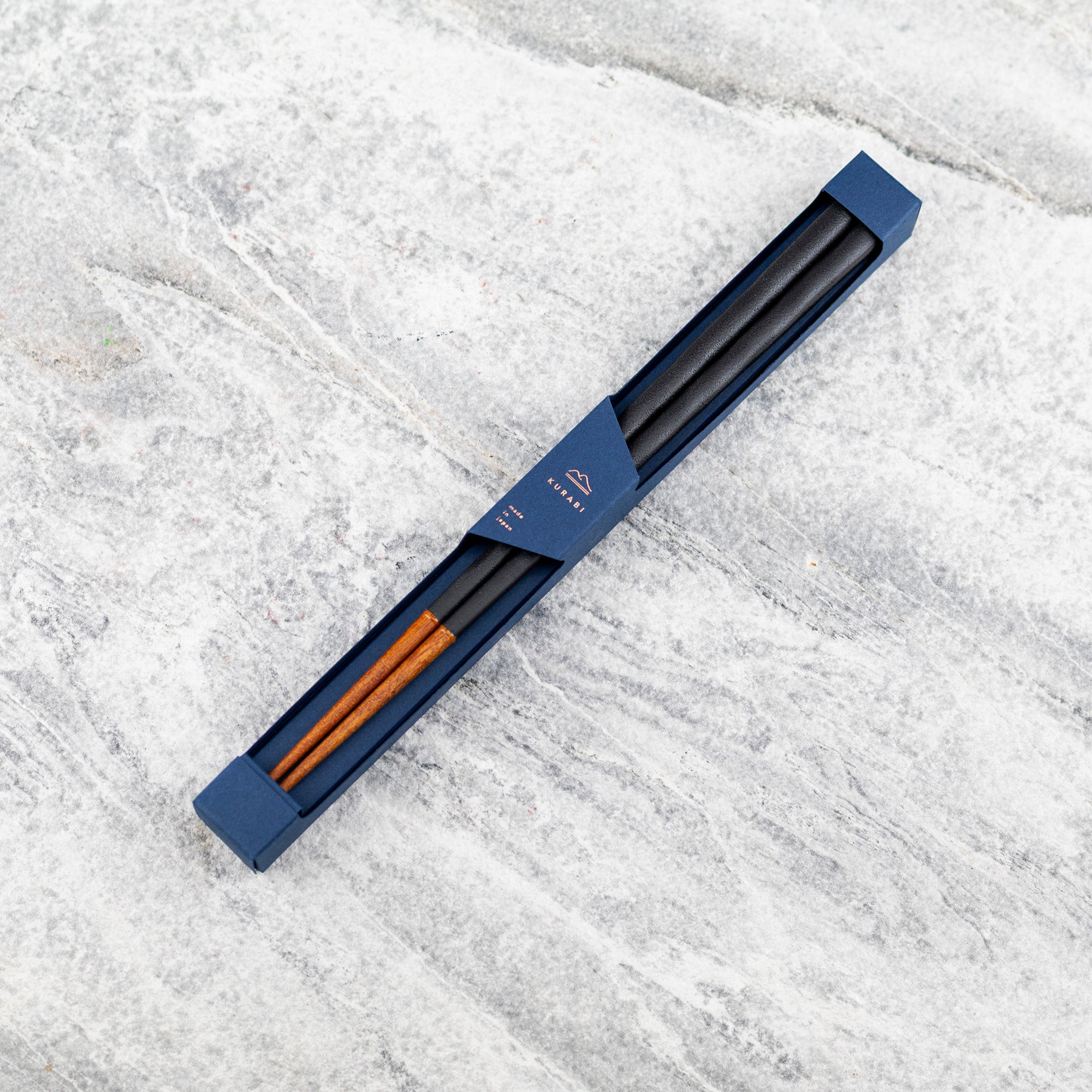 Japonské hůlky na sushi Kawai - Kurabi Black