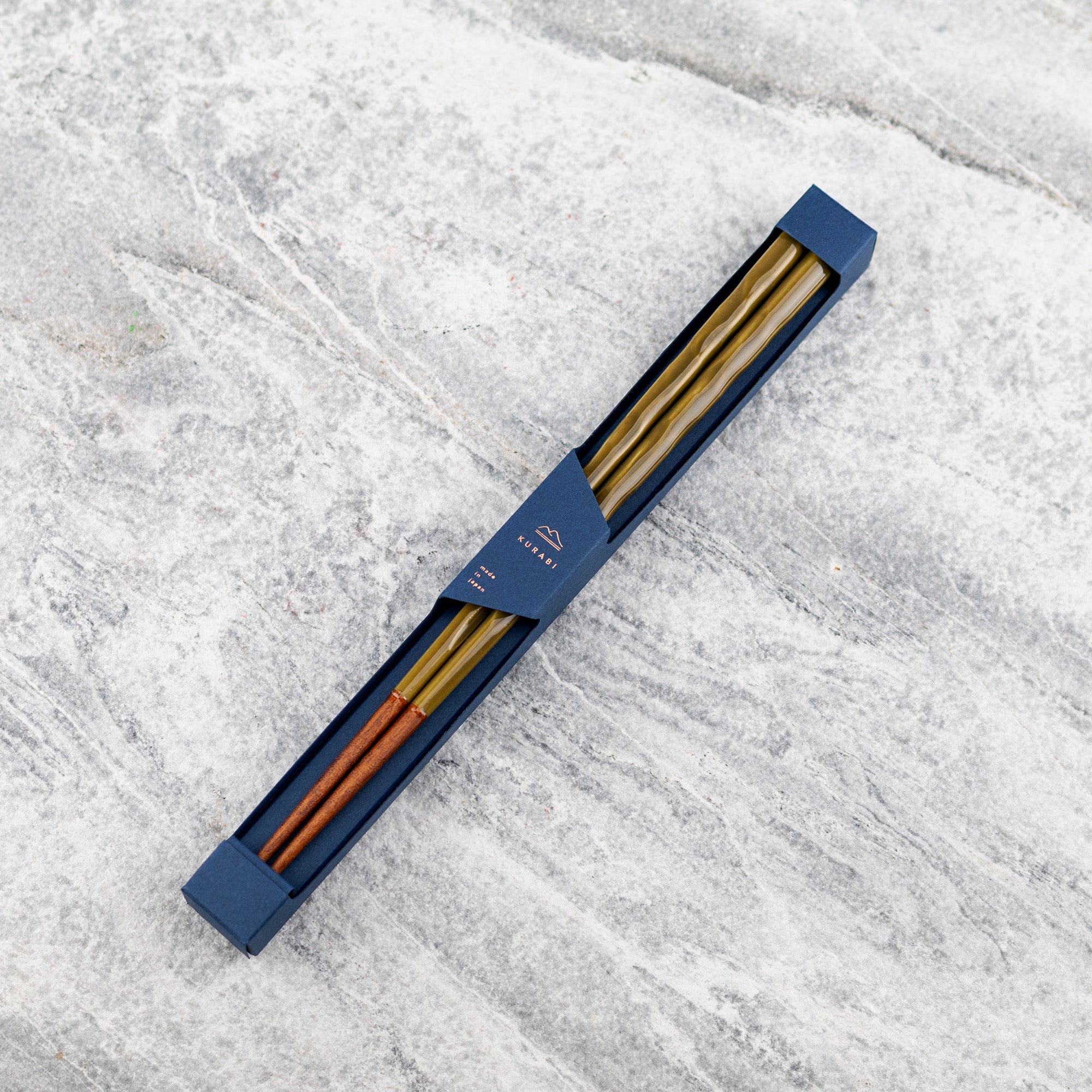 Japonské hůlky na sushi Kawai - Kurabi Green