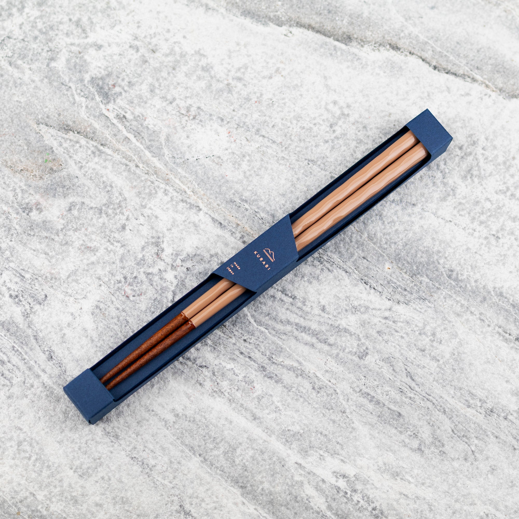 Japonské hůlky na sushi Kawai - světle růžové