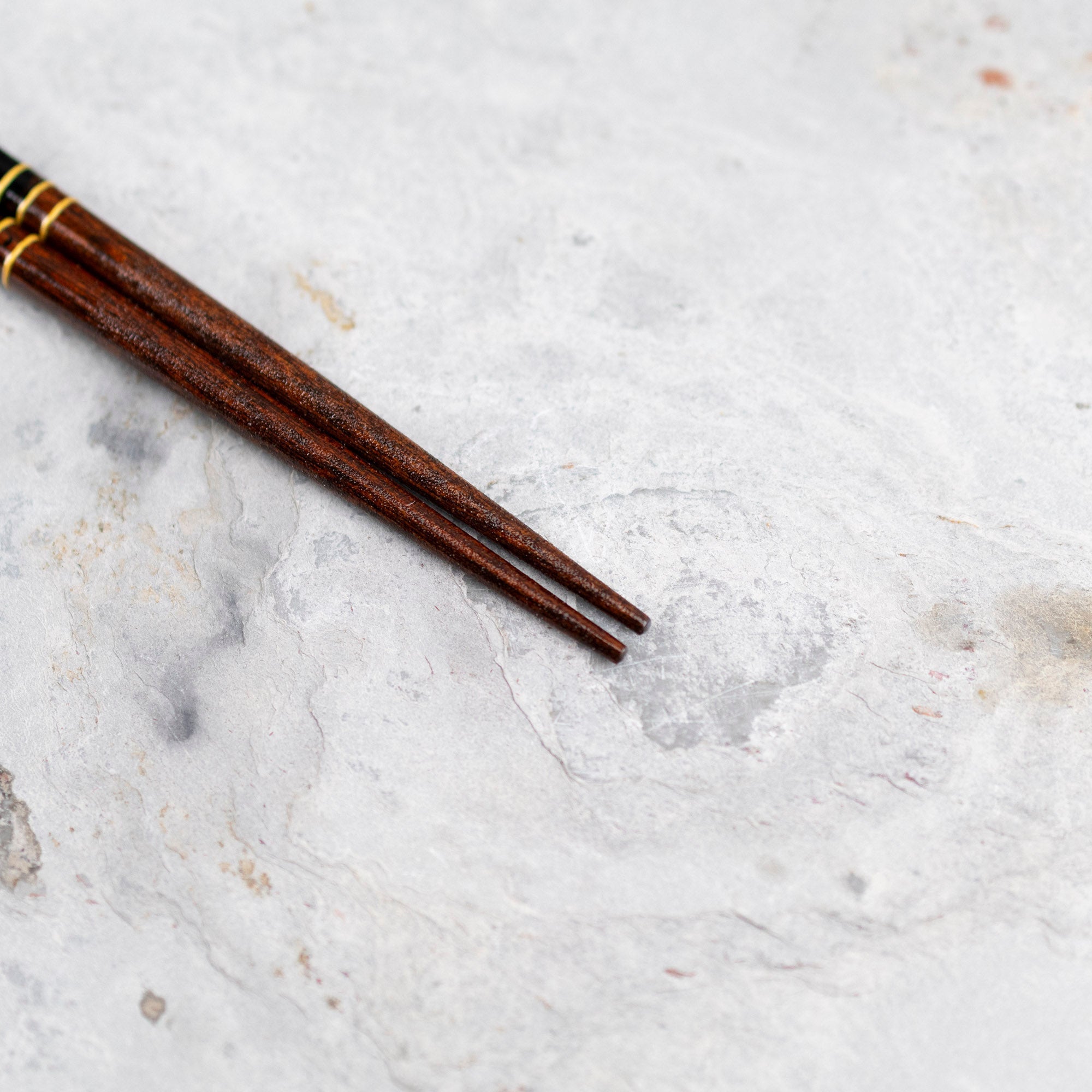 Japonské hůlky na sushi Kawai - Oshidori Neko Black