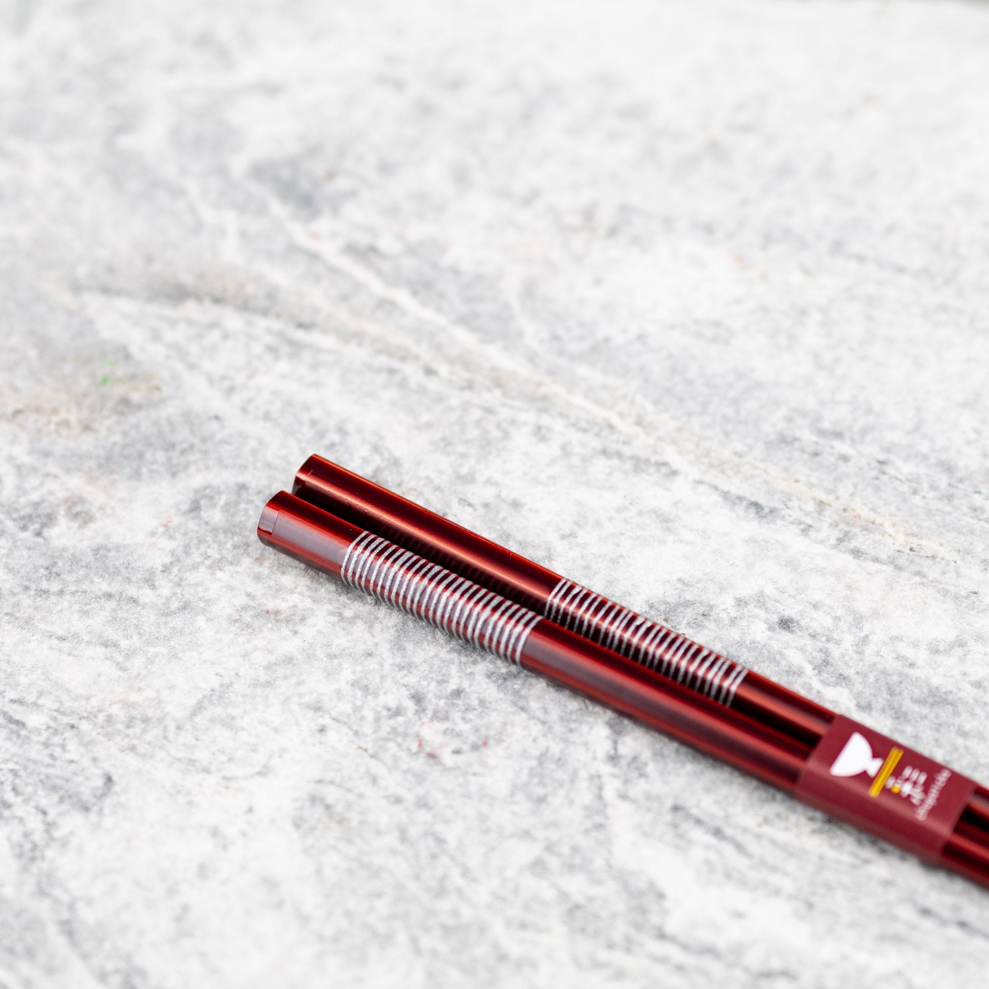 Japonské hůlky na sushi Kawai - Rokkaku Yagiri Red