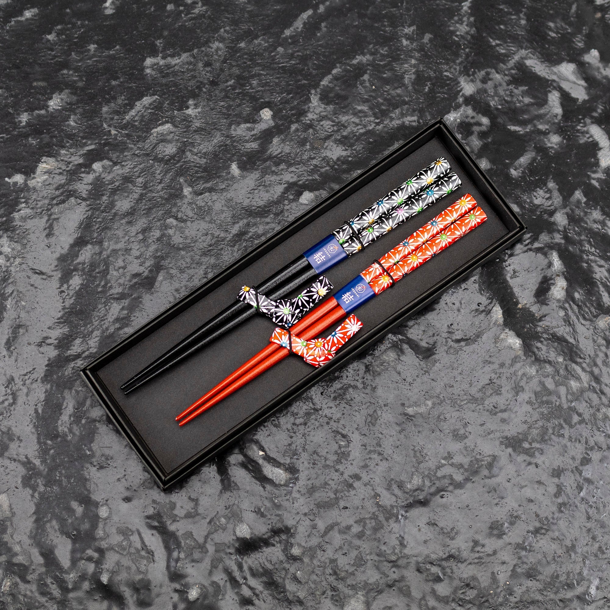 Sada japonských hůlek na sushi Kawai - Hanabi Washi