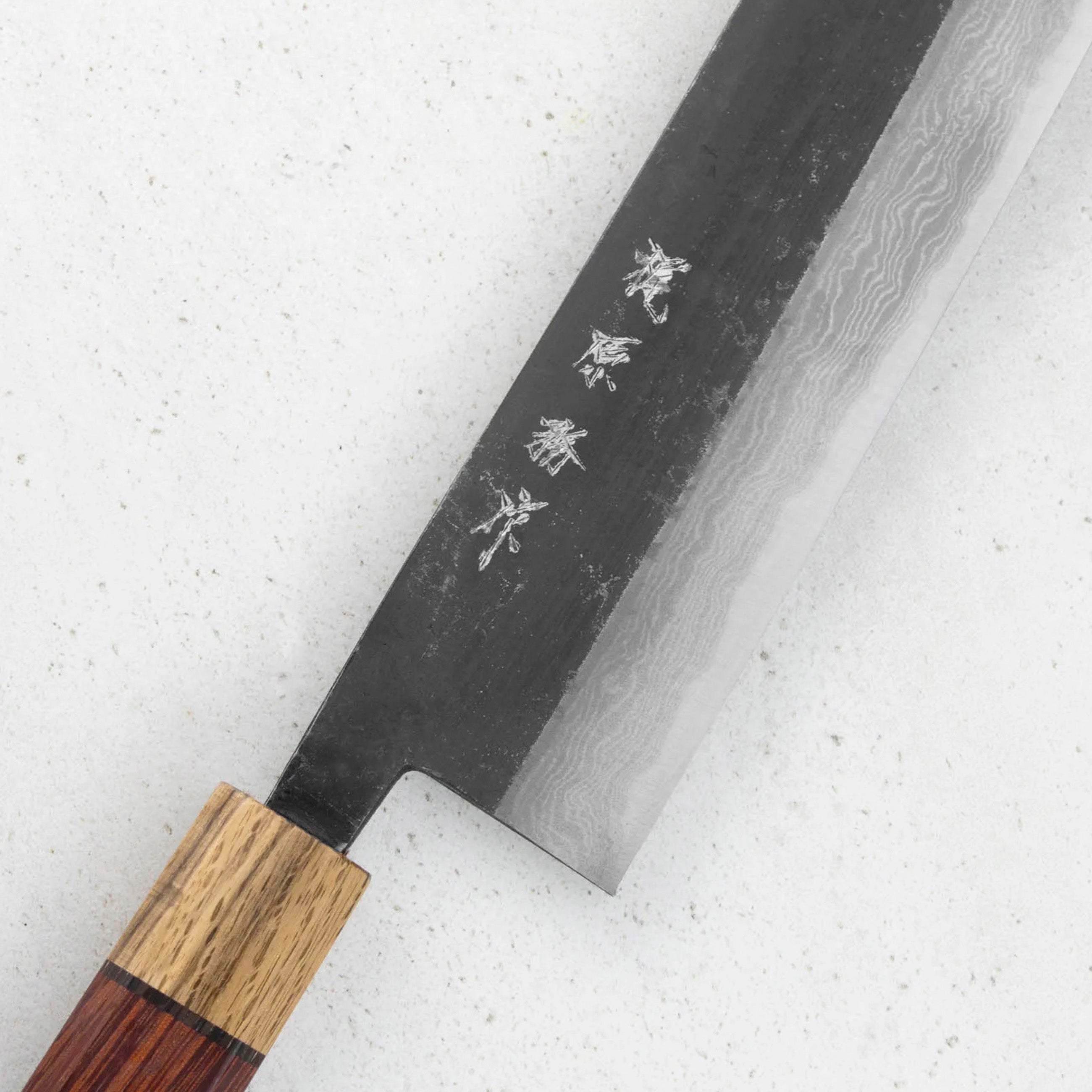 Nůž Gyuto 24 cm Kajiwara Damascus Aogami 