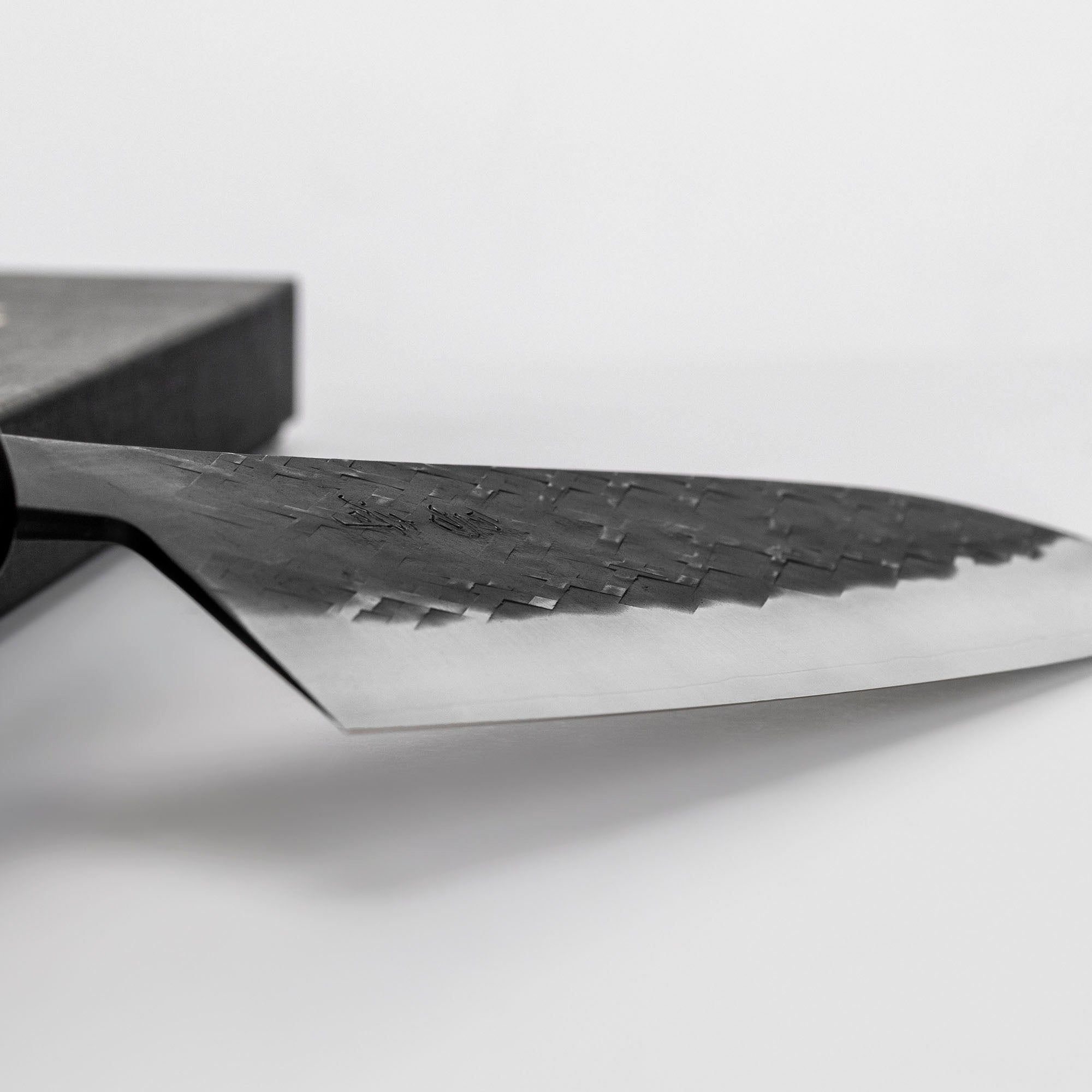 Nůž Santoku 16,5 cm Shimazaki Hamono Black SLD/SS