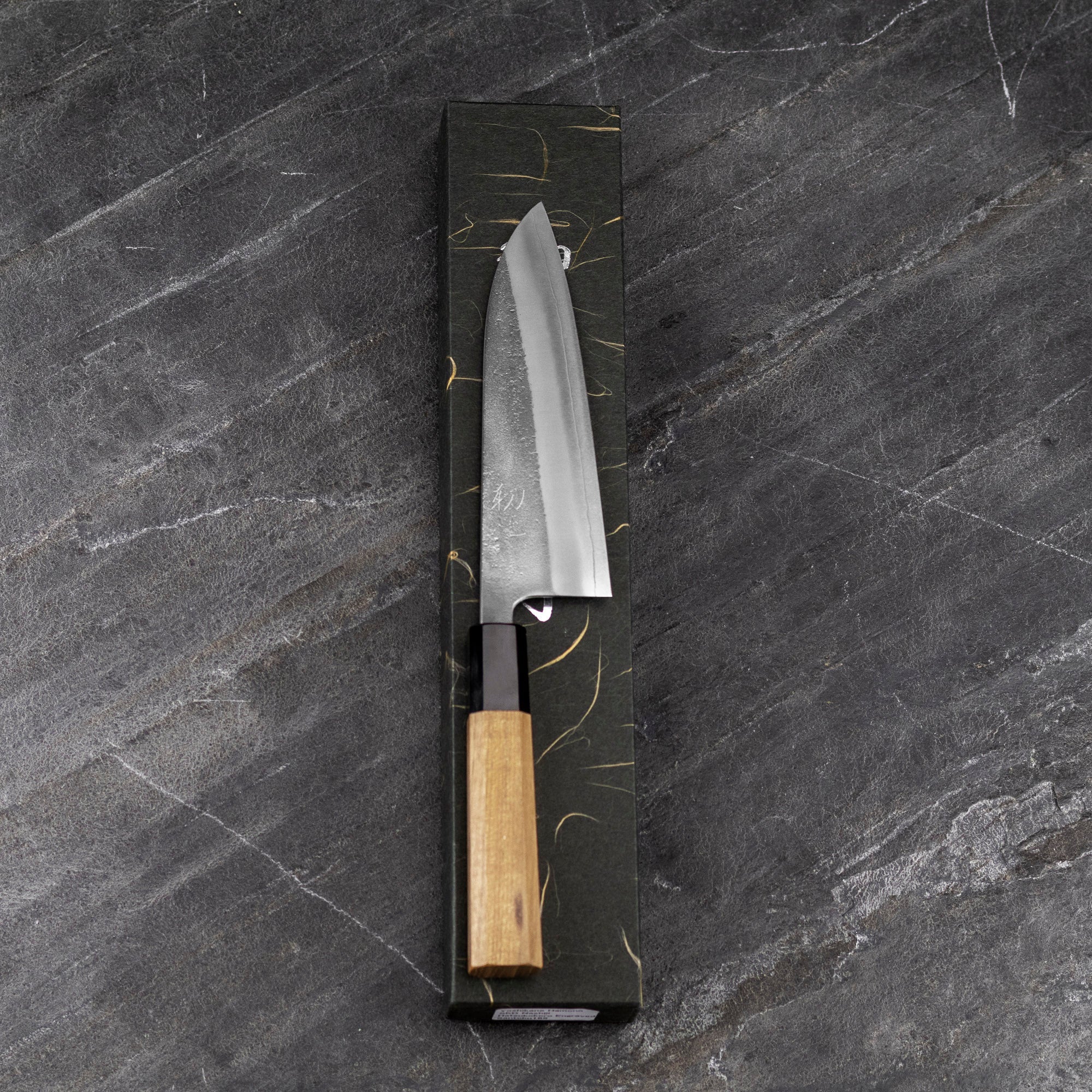 Nůž Santoku 16,5 cm Yoshikane Hamono Nashiji SKD11/SS