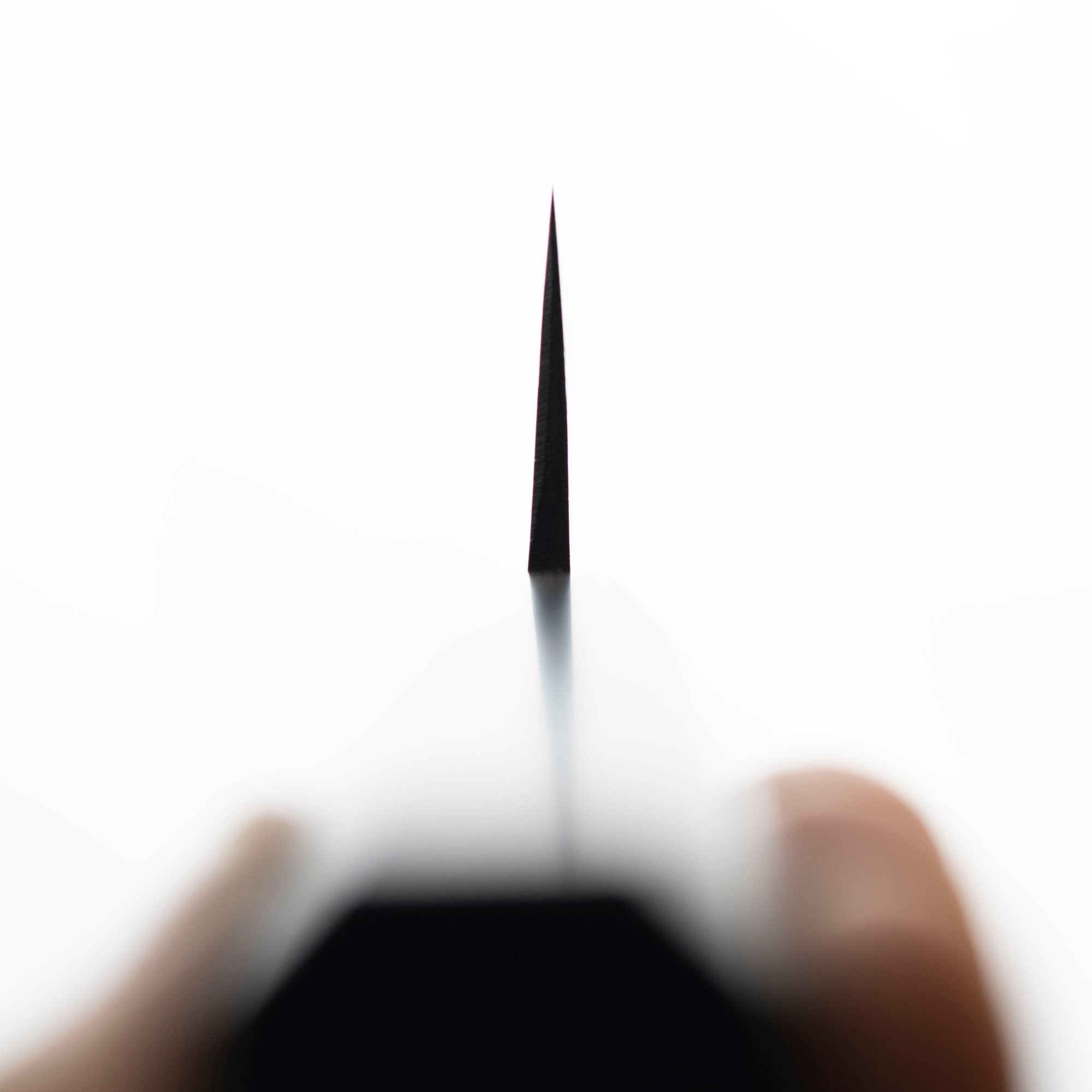 Nůž Santoku 16,5 cm Hatsukokoro Sumi Kurouchi Aogami