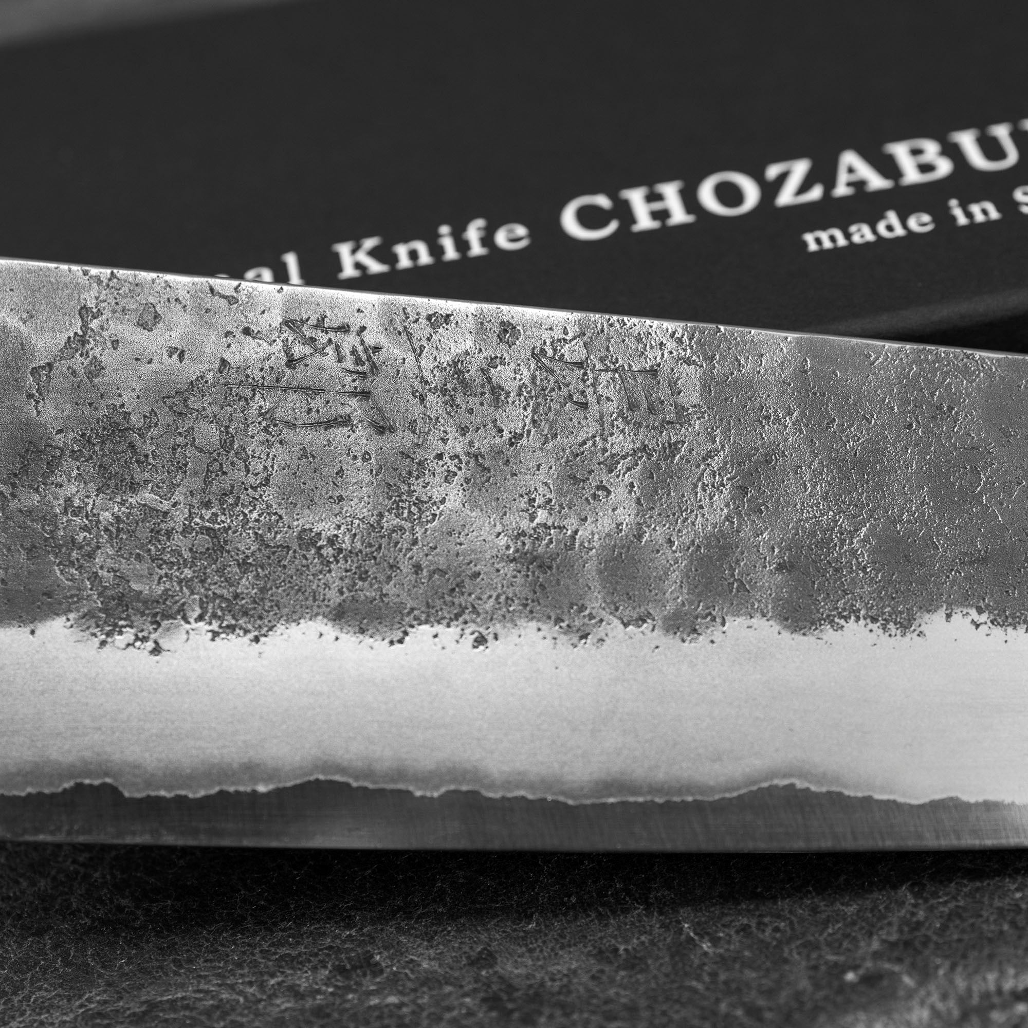 Nůž Santoku 17 cm Chozaburo Wakui Shirogami