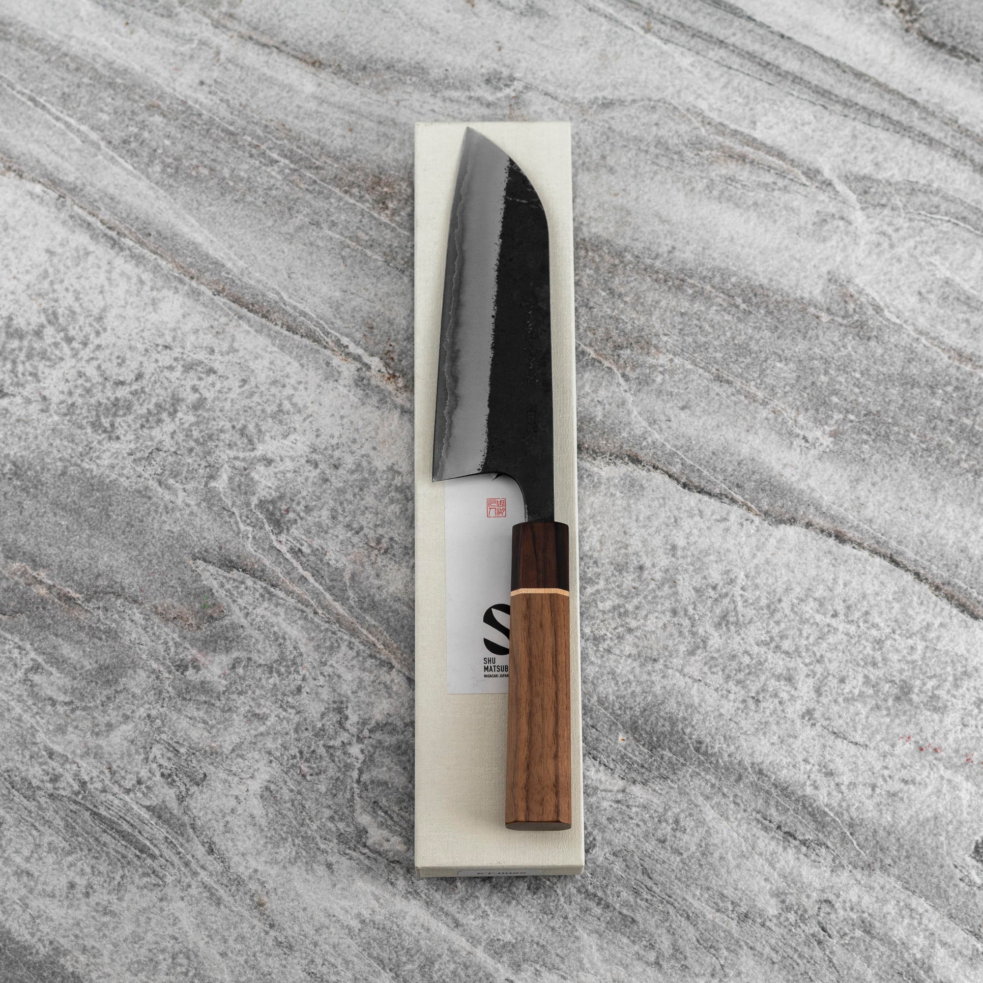 Nůž Santoku 17 cm Matsubara Shirogami