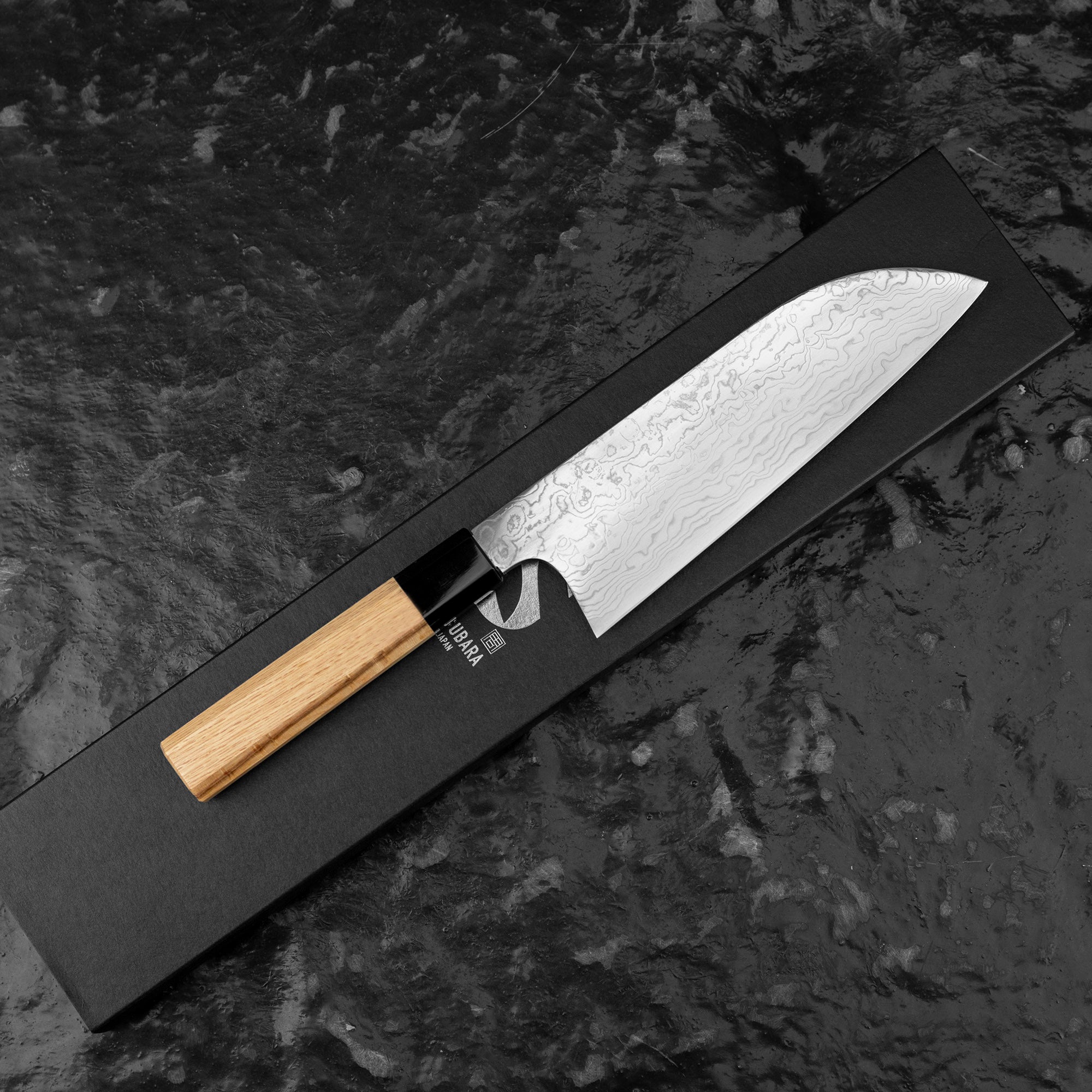 Nůž Santoku 18 cm Matsubara SPG2 Damašek