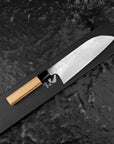 Nůž Santoku 18 cm Matsubara SPG2 Damašek