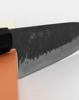 Nůž Santoku 18 cm Mutsumi Hinoura Nashiji Shirogami