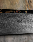 Nůž Santoku 18 cm Takeshi Saji Art Fujin Raijin R-2 + Saya