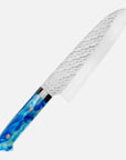 Nůž Santoku 18 cm Takeshi Saji modrý akryl STRIX