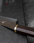 Nůž Sujihiki 27 cm Yu Kurosaki Kokusen Brass Aogami Super/SS