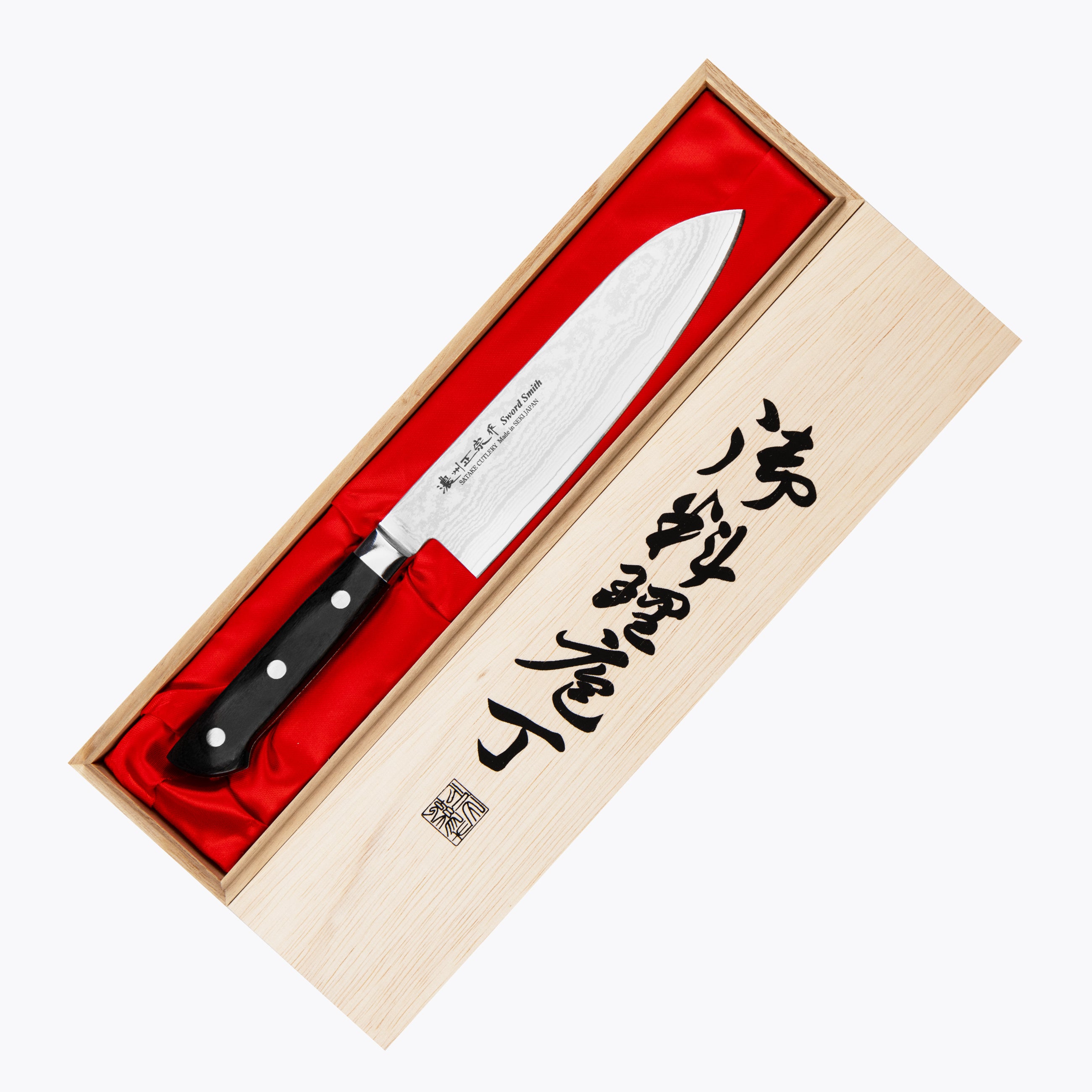 Nůž Santoku 18 cm Satake Cutlery Daichi MVS10Cob Japonský