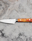 Loupací nůž 9 cm Takeshi Saji Red Turquise R2