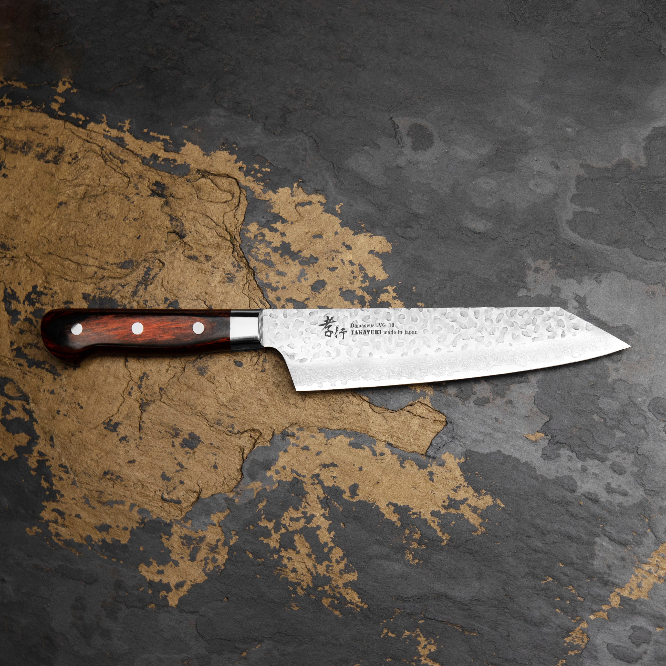 Nůž Kengata 19 cm Sakai Takayuki Hammered VG-10