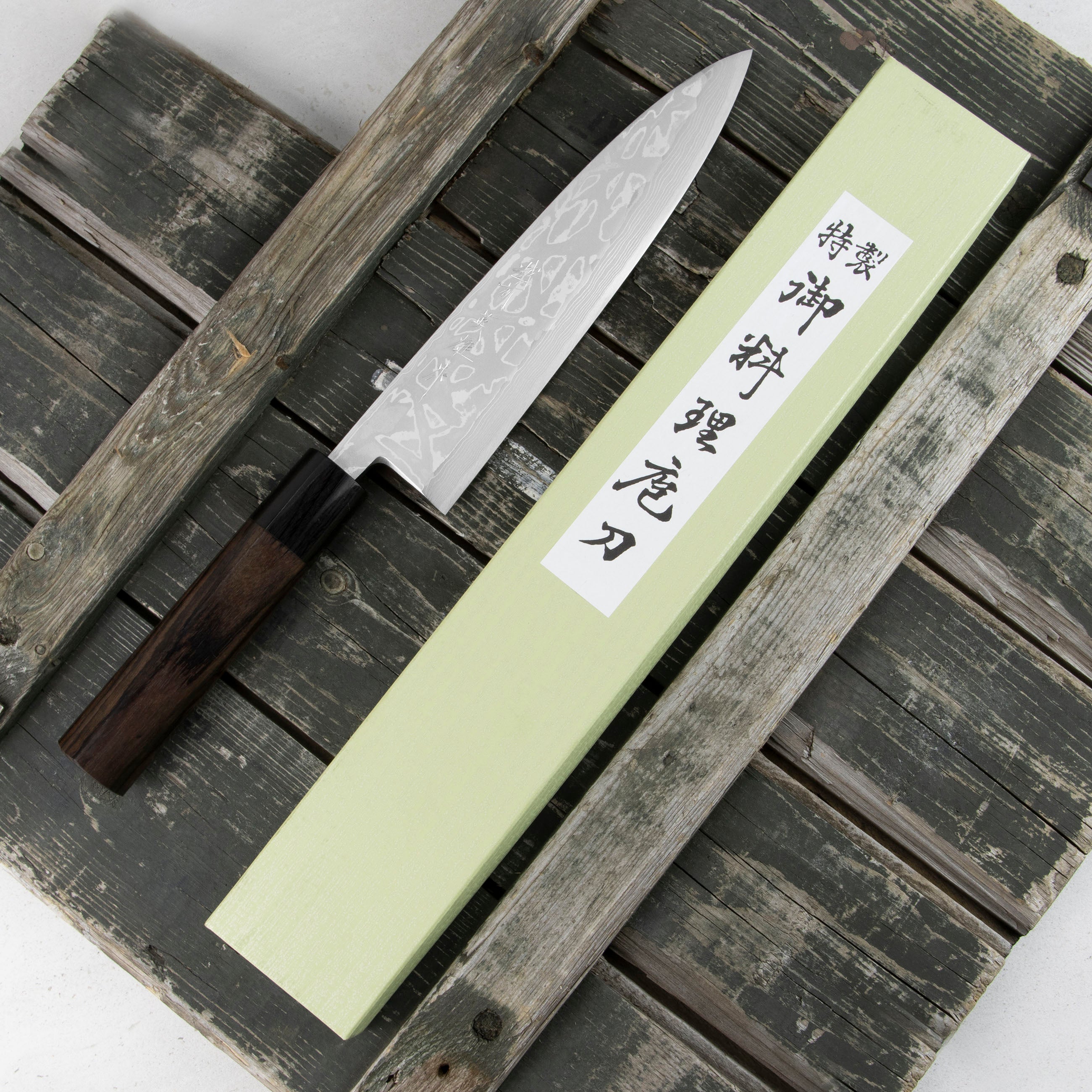 Nůž Miroshi Deba 21 cm Hideo Kitaoka Shirogami