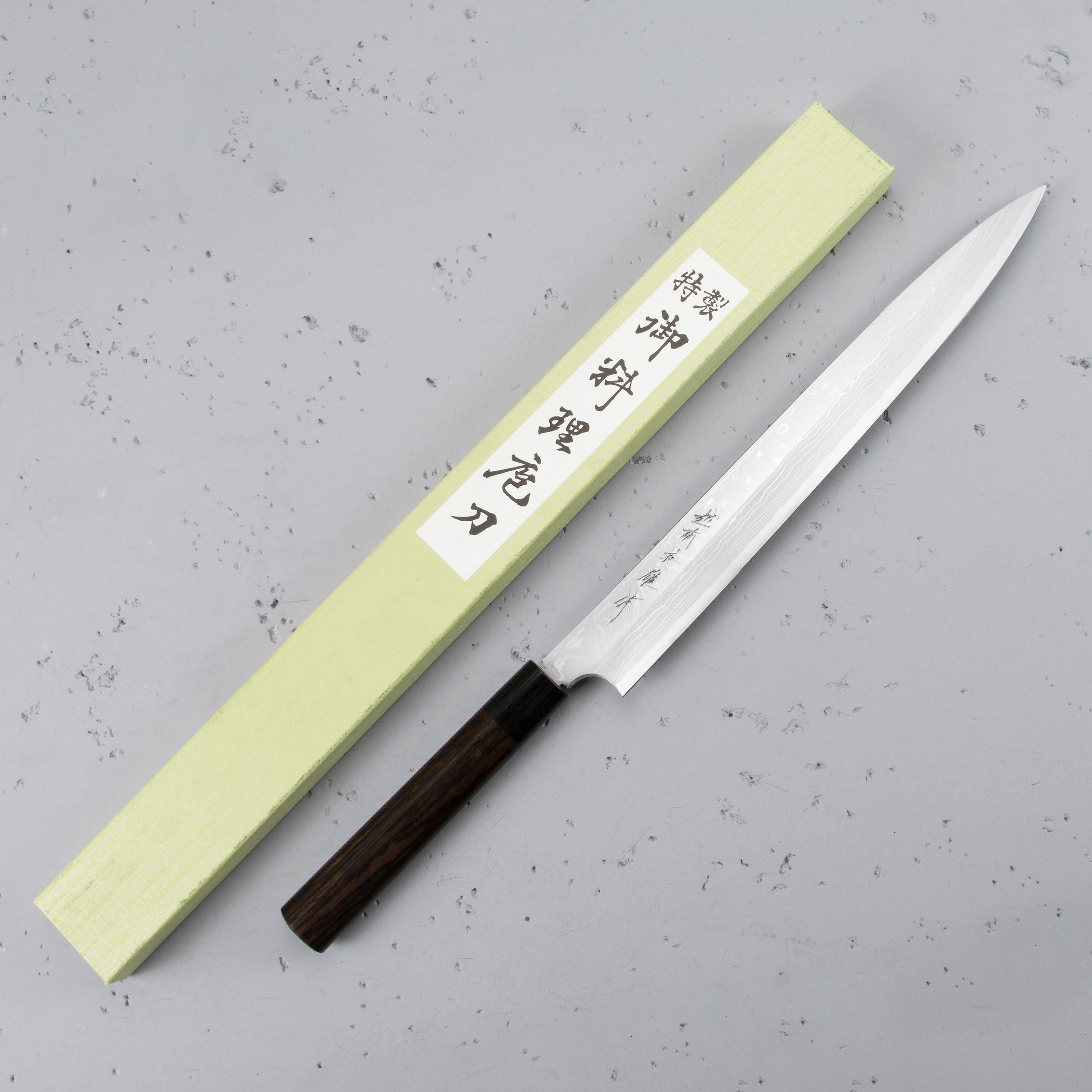 Nůž na sushi 30 cm Hideo Kitaoka Shirogami