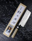 Nůž Nakiri 16,5 cm Fujiwara Shirogami