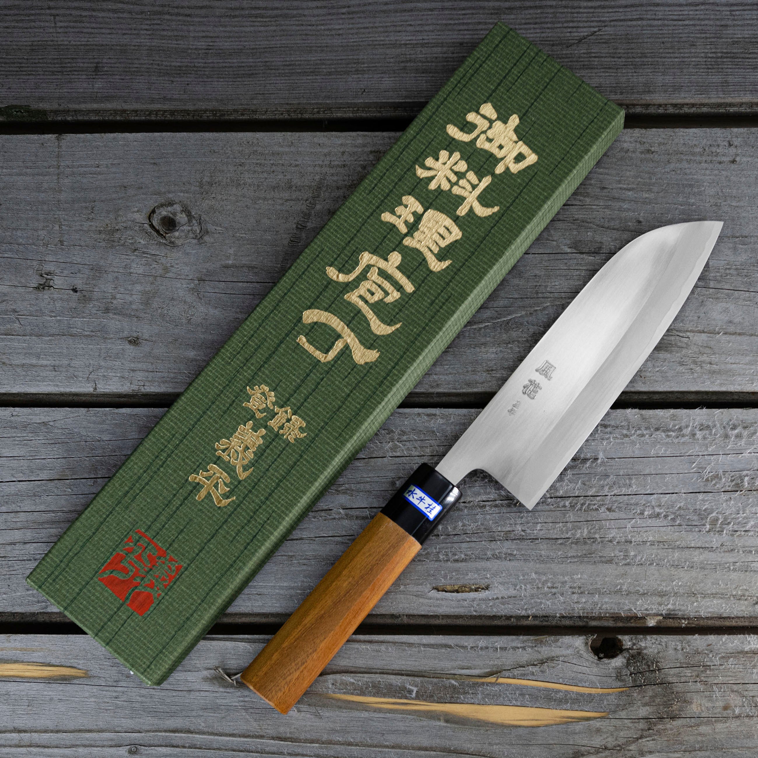 Nůž Santoku 16,5 cm Gihei HAP-40/SS Zelkova