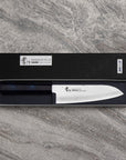 Nůž Santoku 17 cm Sakai Takayuki Nanairo VG-10 Blue