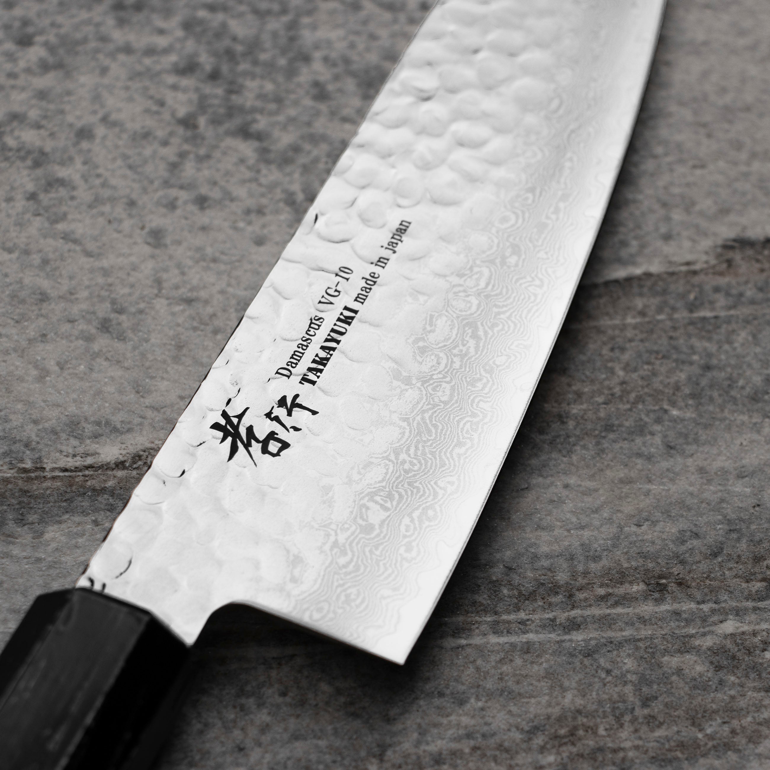 Nůž Santoku 17 cm Sakai Takayuki Nanairo VG-10 Ebony