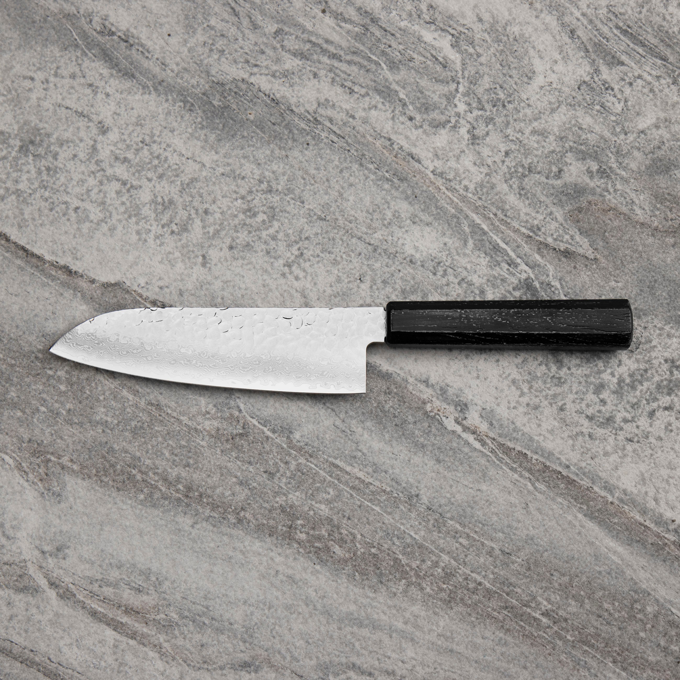 Nůž Santoku 17 cm Sakai Takayuki Nanairo VG-10 Ebony