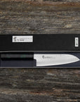 Nůž Santoku 17 cm Sakai Takayuki Nanairo VG-10 Green