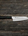 Nůž Santoku 17 cm Sakai Takayuki Nanairo VG-10 Green