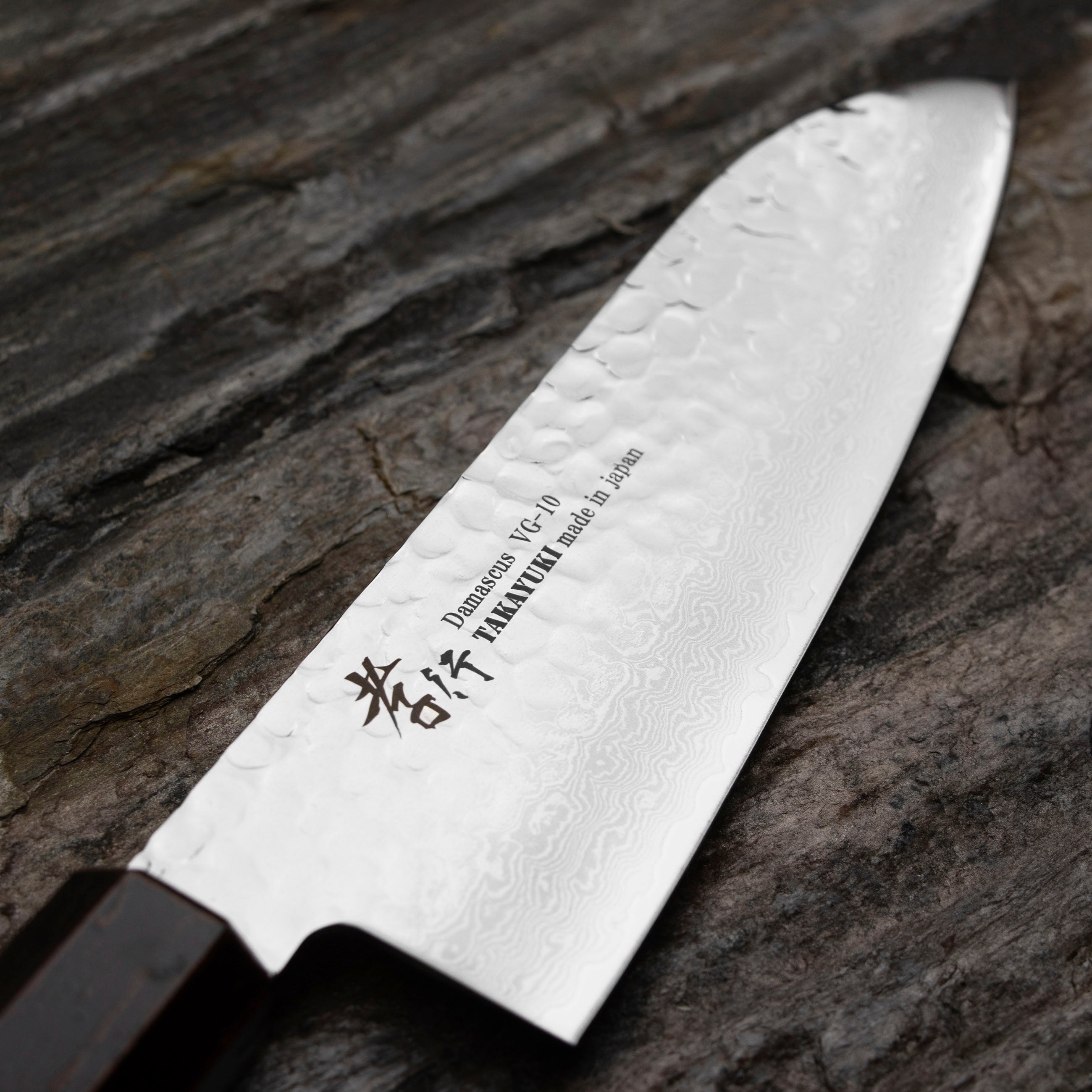 Nůž Santoku 17 cm Sakai Takayuki Nanairo VG-10 Retro