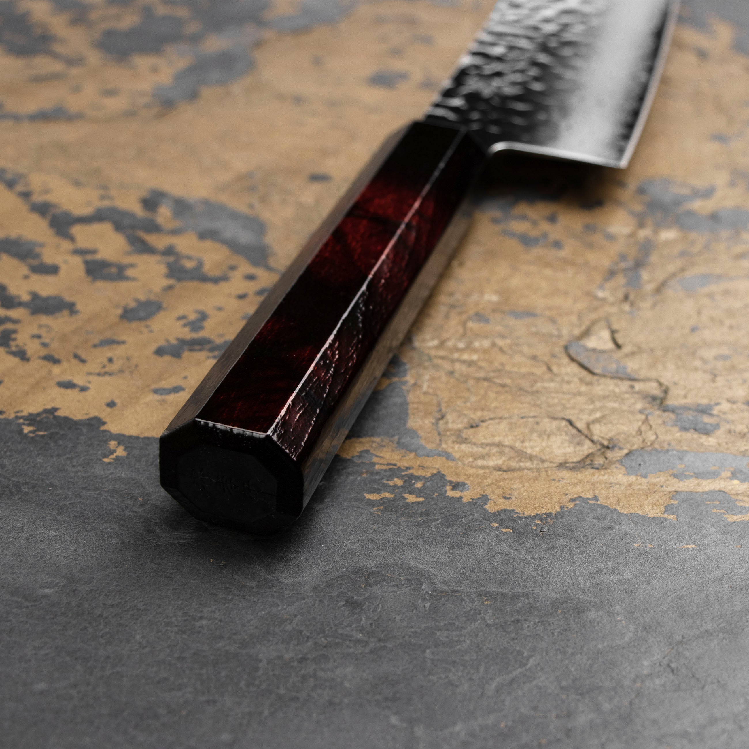 Nůž Santoku 17 cm Sakai Takayuki Nanairo VG-10 Wine