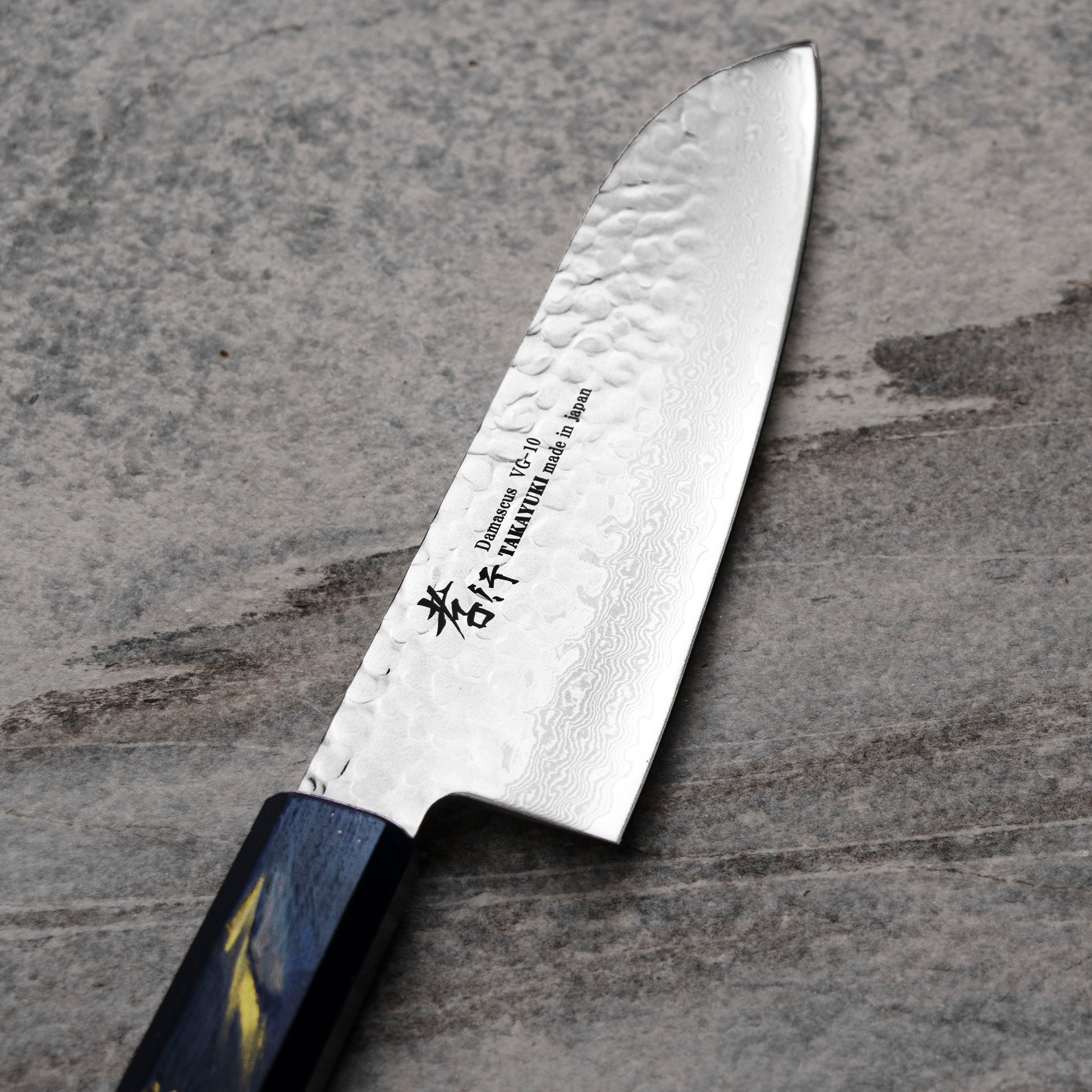 Nůž Santoku 17 cm Sakai Takayuki Urushi VG-10 Saiseki