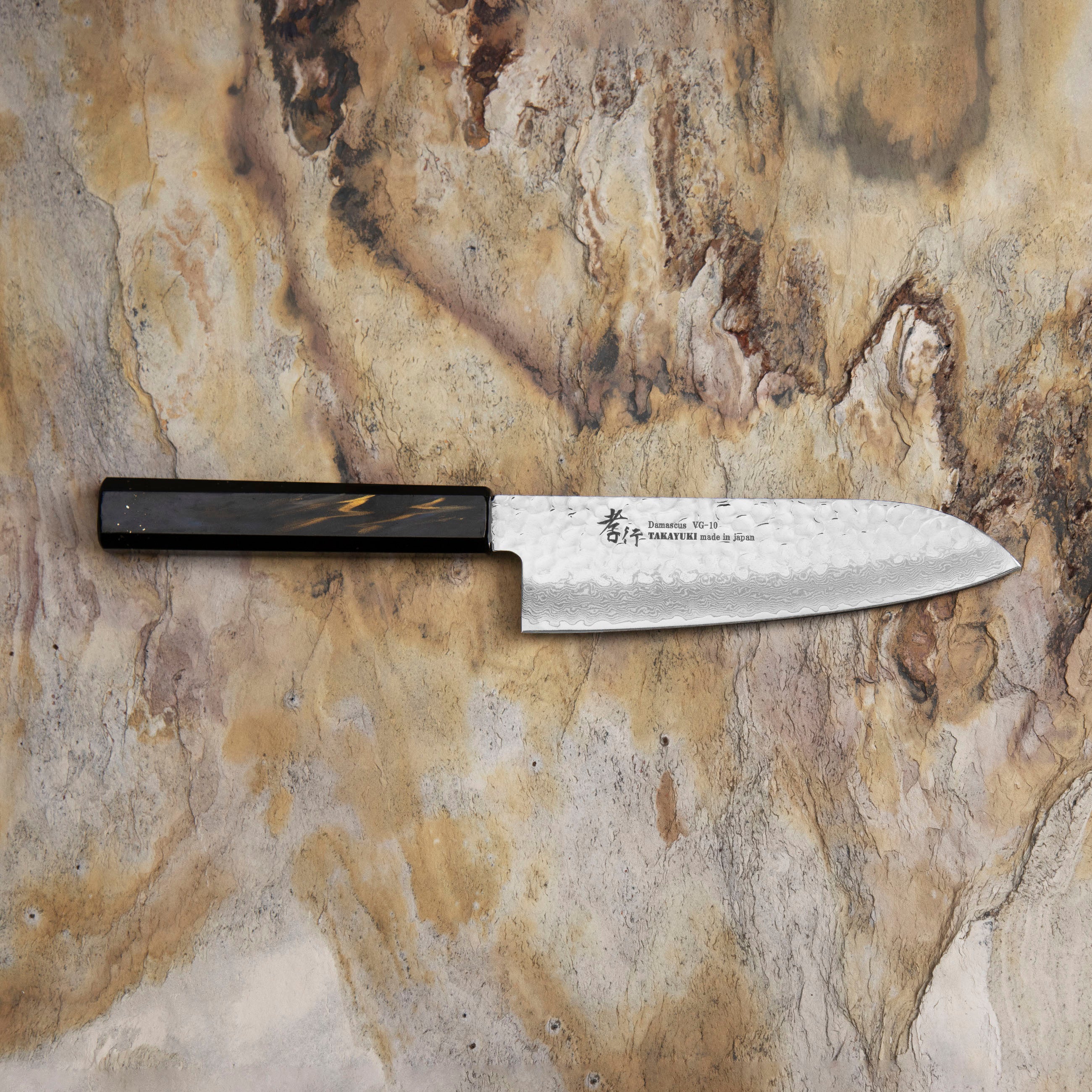 Nůž Santoku 17 cm Sakai Takayuki Urushi VG-10 Saiu