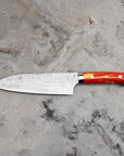 Nůž Santoku 18 cm Takeshi Saji Red Turquise R2