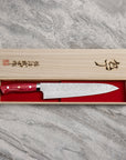 Nůž šéfkuchařský 24 cm Takeshi Saji Red Turquise R2