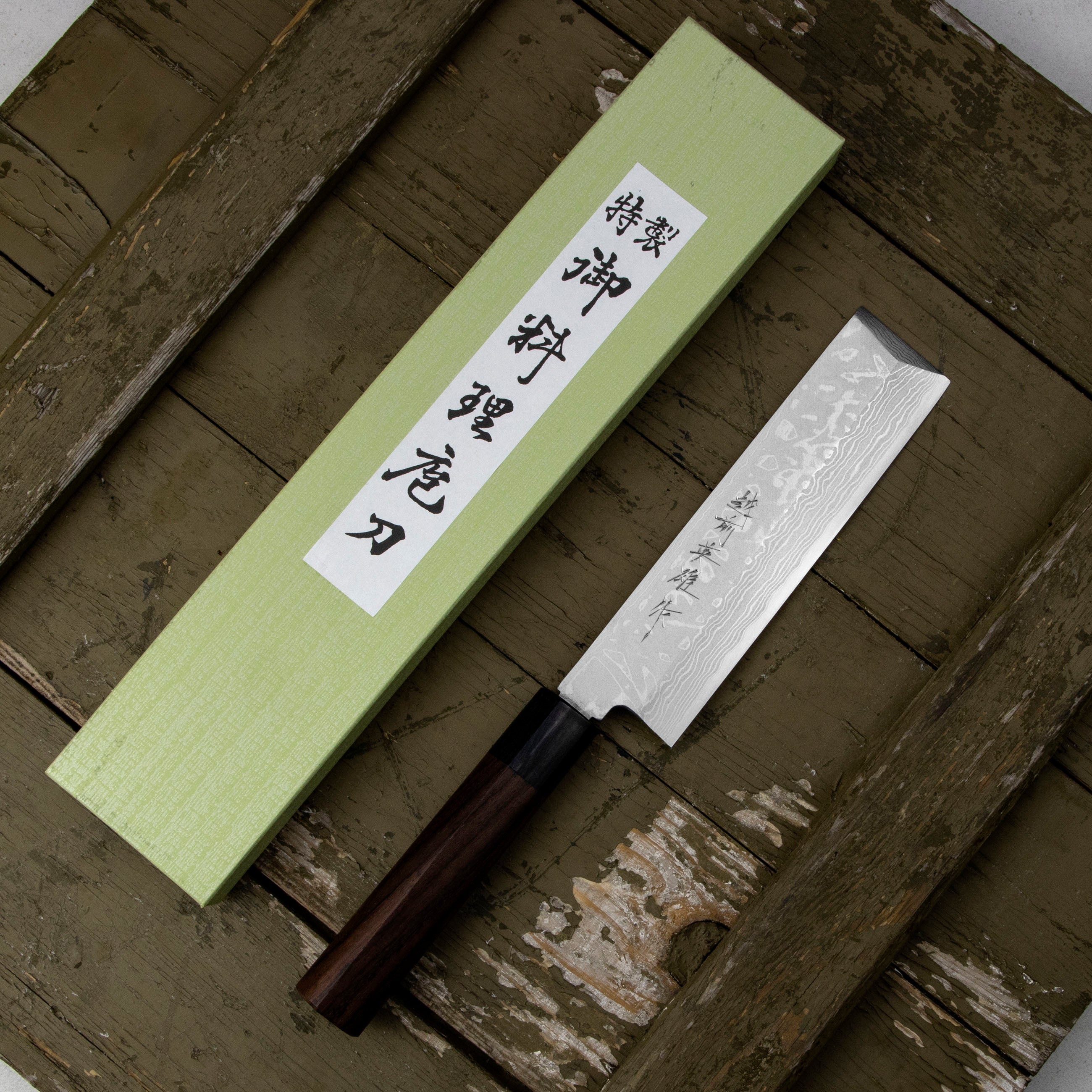 Nůž Usuba 16,5 cm Hideo Kitaoka Shirogami