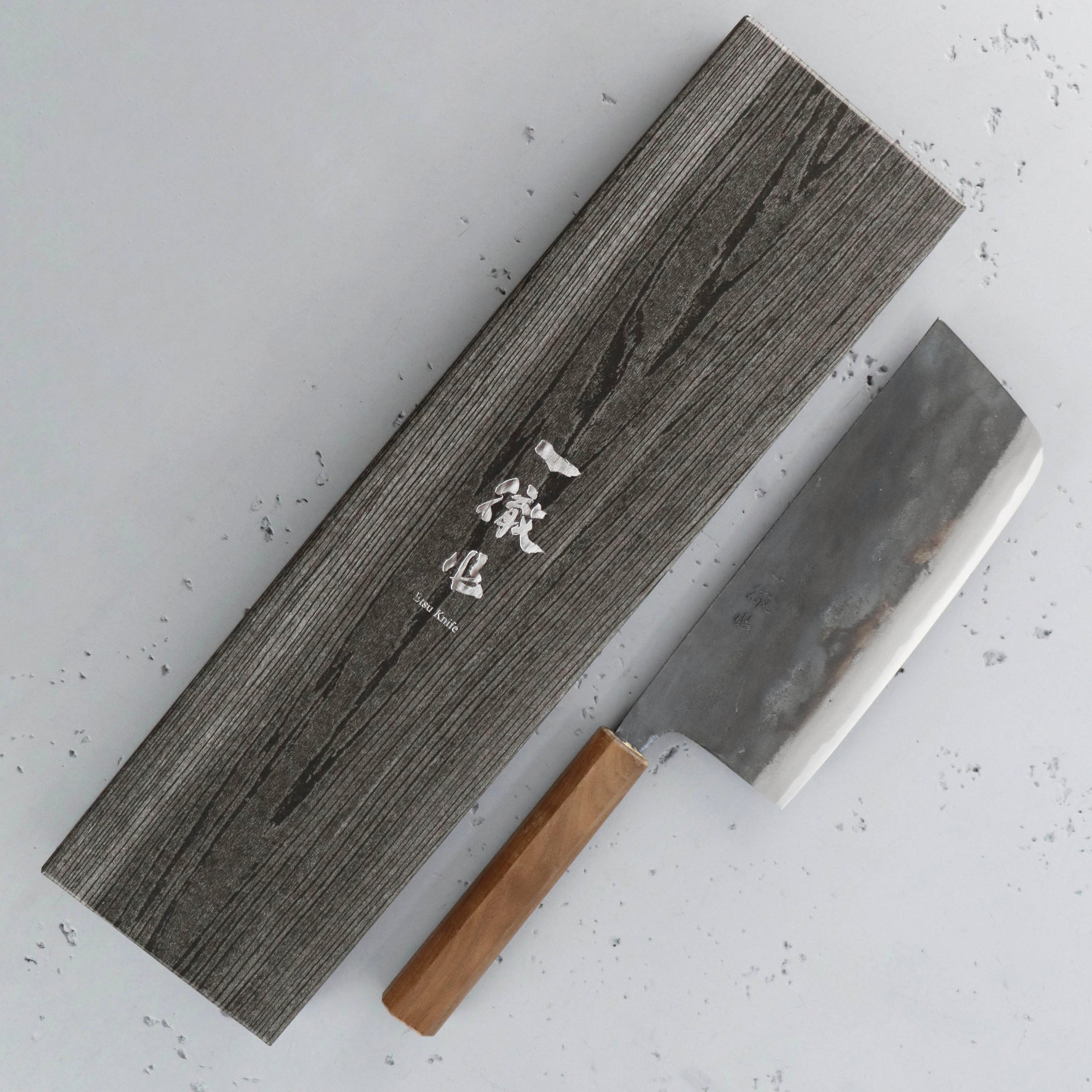 Široký nůž Nakiri 7,5x18 cm Ittetsu Shirogami