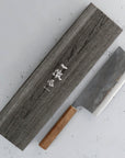 Široký nůž Nakiri 7,5x18 cm Ittetsu Shirogami